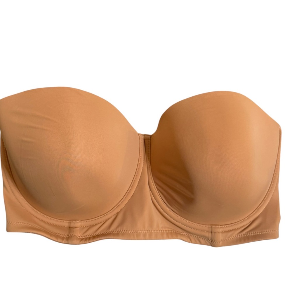 HSIA Strapless Minimizer Bra Nude Beige Multiway 38DD EUR 85E Non Slip